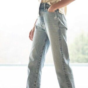 ROWAN HAYDEN STRAIGHT LEG JEAN IN BLUE WASH